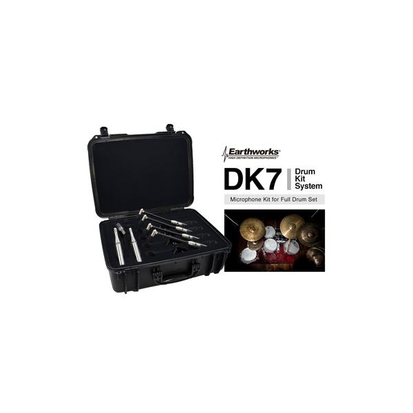 Earthworks-コンデンサーマイク・ドラムキット
DK7 Drum Kit System