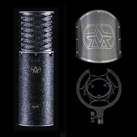 ASTON Microphones-コンデンサーマイクバンドルAston Spirit Black Bundle