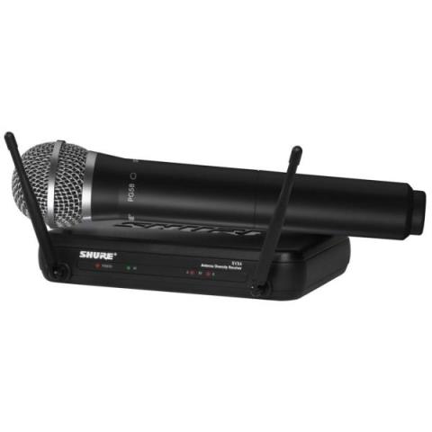 Shure-ワイヤレスマイク + レシーバーSVX24/PG58