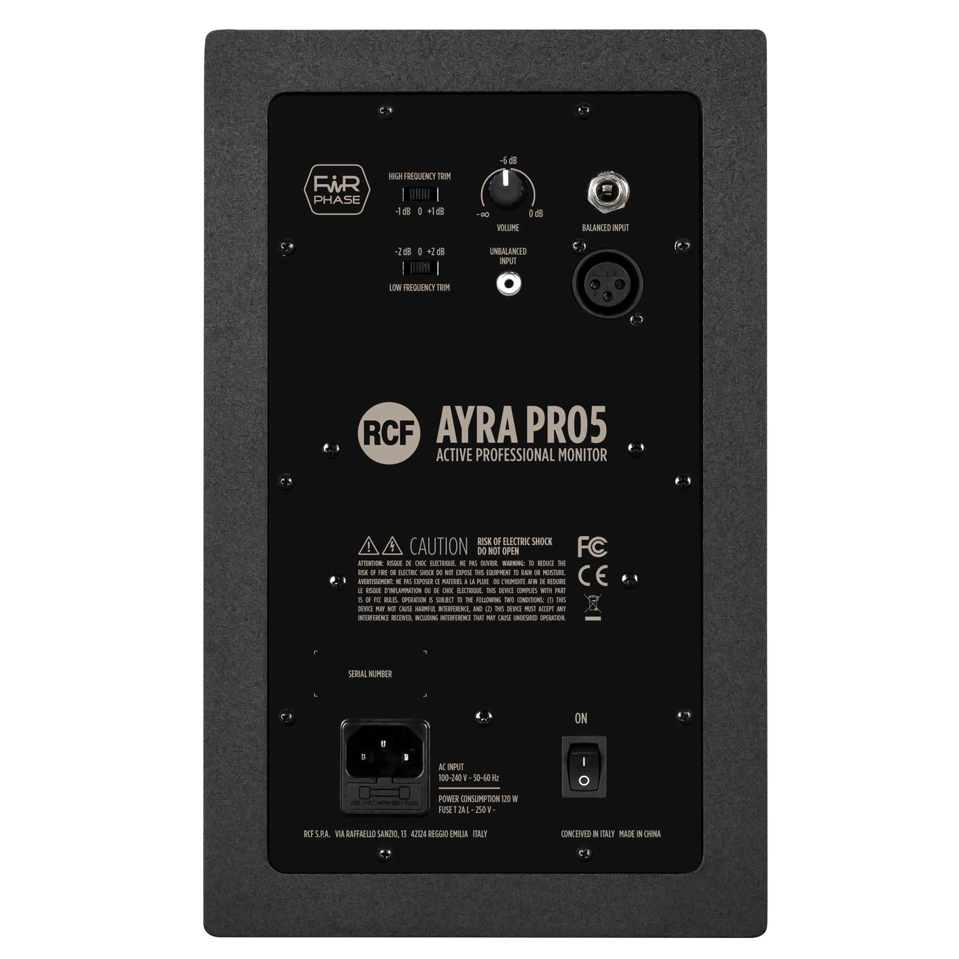 AYRA PRO 5背面画像 AYRA PRO 5背面画像