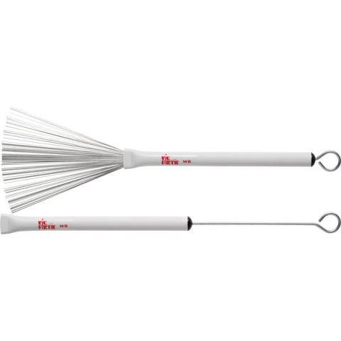 Vic Firth-ドラムブラシVIC-WB Jazz Brushes White