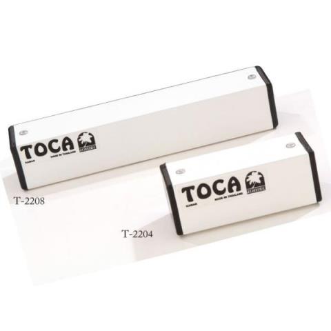 TOCA-シェイカーWHITE ALUMINUM SQUARE SHAKERS T-2208 8inch LONG