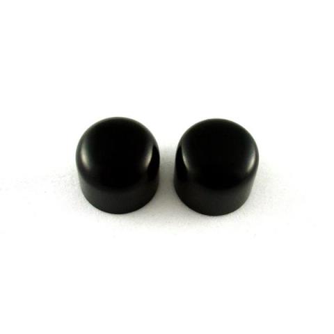 ALLPARTS-コントロールノブPK-0198-0E0 Ebony Dome Knobs 2pc