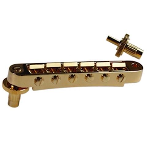 Gibson-レスポール用ブリッジPBBR-040 Nashville Tune-O-Matic Bridge (Gold)