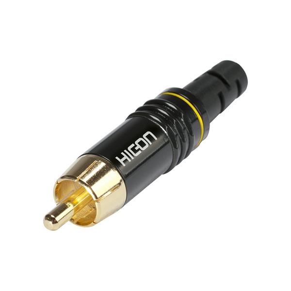 HICON-RCAコネクターHI-CM06-YEL