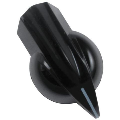 -

Raised Chicken Head Knob Black