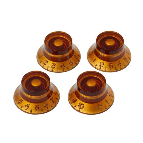Gibson-コントロールノブPRHK-030 Top Hat Knobs (Vintage Amber)