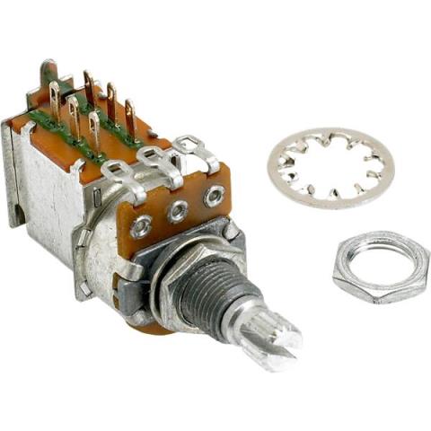 Fender-Push-Pullコントロールポット250K Push/Pull Split Shaft Potentiometer