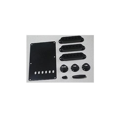 Montreux-ストラトパーツセットStrat Black parts set  NO,651