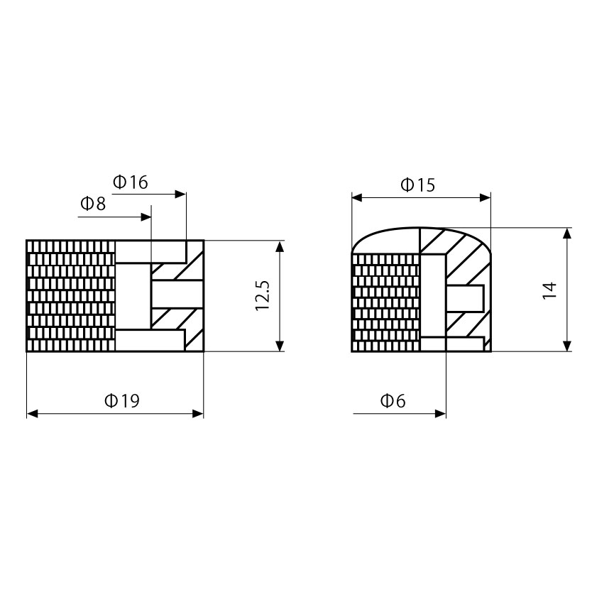 Dual pot knob set Chrome NO,1399追加画像 Dual pot knob set Chrome NO,1399追加画像