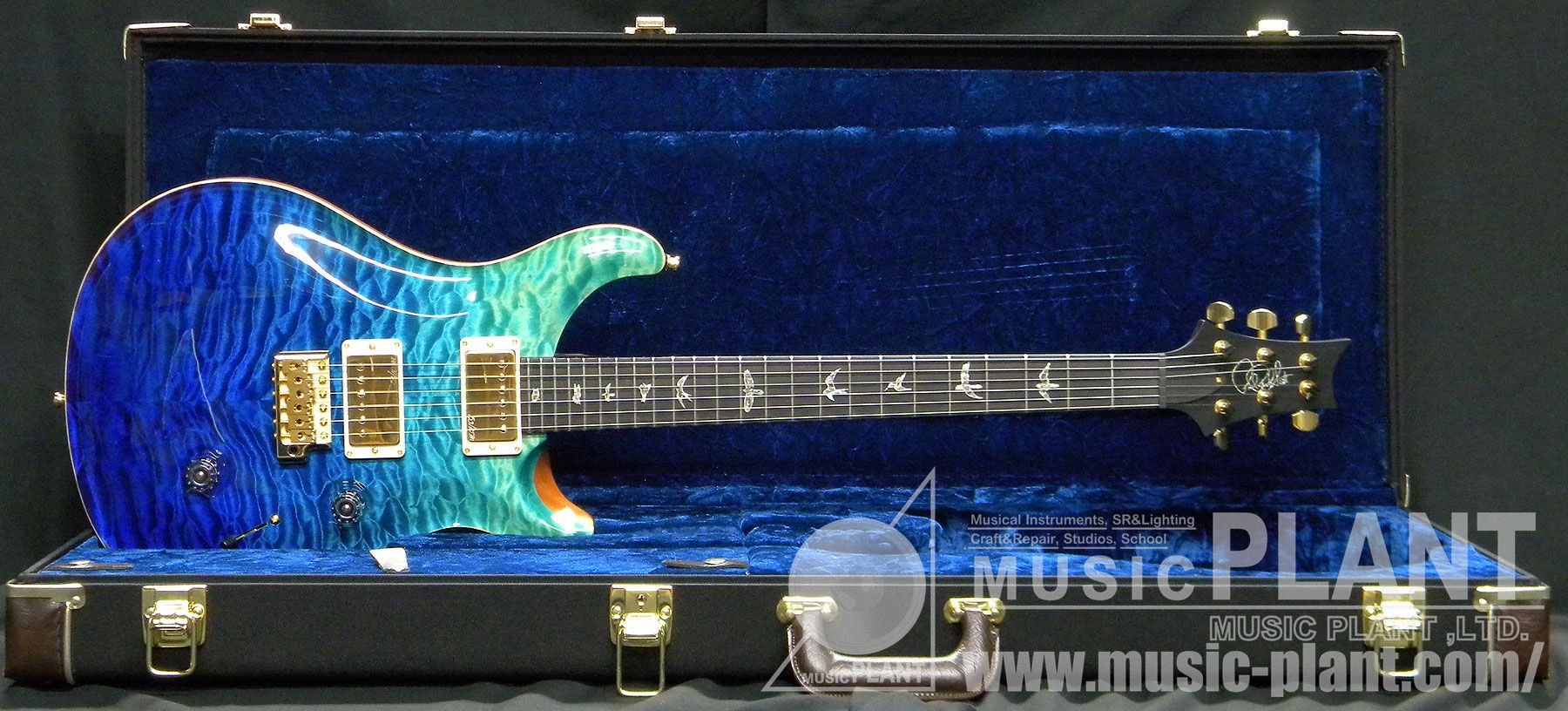 Paul Reed Smith (PRS) エレキギターCUSTOM24 Blue fade QUILT
