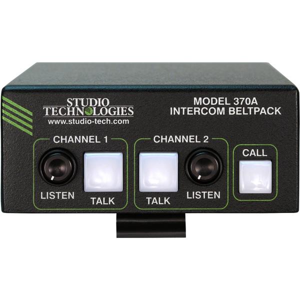 STUDIO TECHNOLOGIES INC.-Dante対応ベルトパックModel 370A