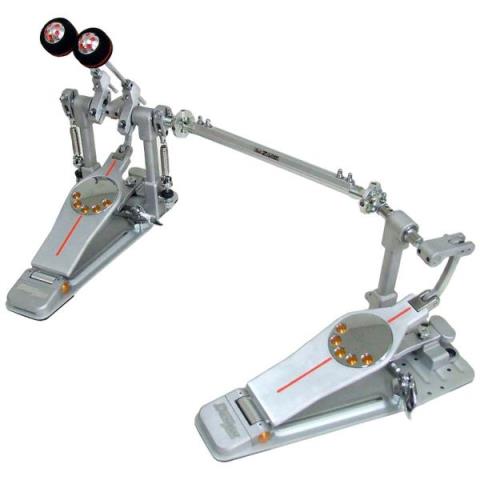 Pearl-左利き用ツインペダルP-3002DL Demon Direct Drive Double Pedal Lefty