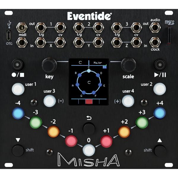 EVENTIDE-Eurorack用 インターバルベース・インストゥルメント&シーケンサーMisha