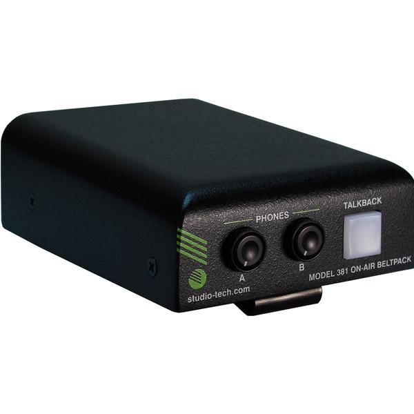 STUDIO TECHNOLOGIES INC.-Dante On-AirベルトパックModel 381