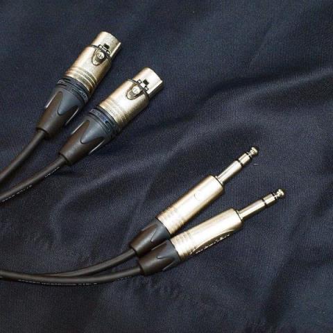 MUSIC PLANT-XLR=TRS バランスステレオケーブルXQ3106-1