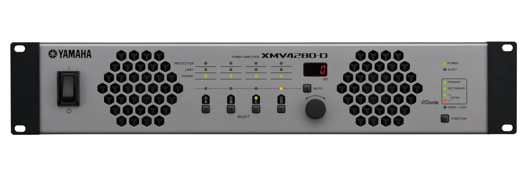 YAMAHA　WEBSHOP　MUSIC　XMVシリーズ　4chパワーアンプXMV4280-D新品在庫状況をご確認ください　PLANT