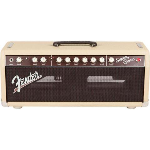 Fender-ギターアンプヘッドSuper-Sonic 22 Head Blonde and Oxblood