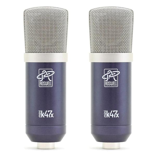 Roswell Pro Audio-スタジオコンデンサーマイクロフォン ペアMini K47x Matched Pair