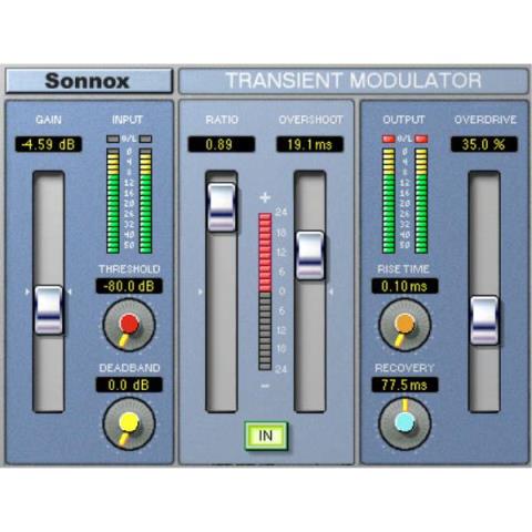 Sonnox-Plug-Ins
Oxford TransMod Native