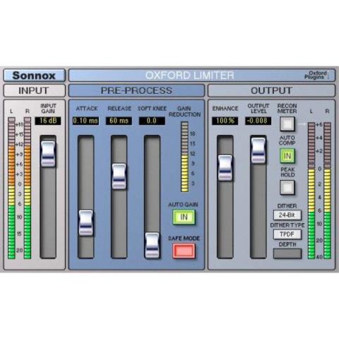 SonnoxOxford Limiter HD-HDX