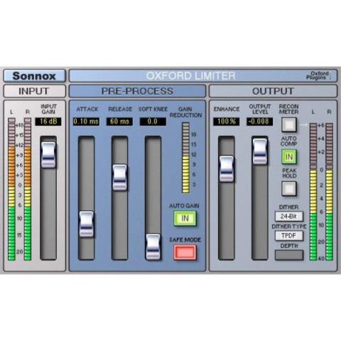 Sonnox-Plug-Ins
Oxford Limiter HD-HDX