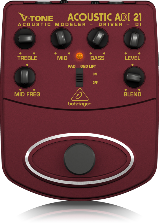 新製品情報も満載 BEHRINGER ADI21 V-Tone アコギ用プリアンプ