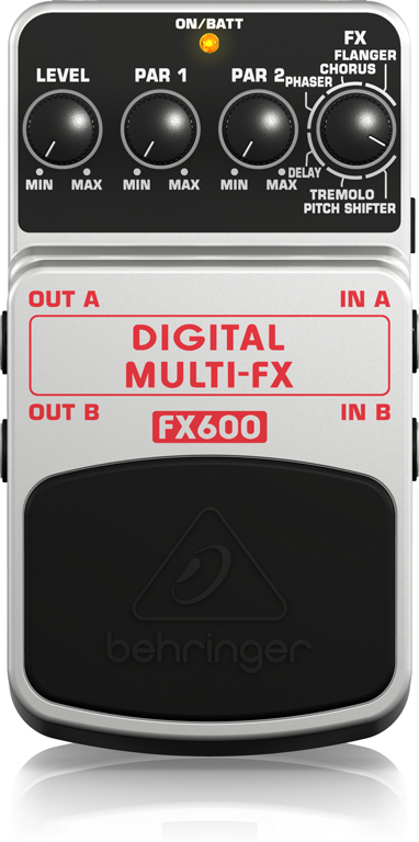 FX600 DIGITAL MULTI-FXパネル画像 FX600 DIGITAL MULTI-FXパネル画像