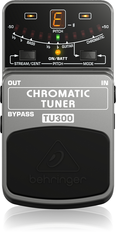 TU300 CHROMATIC TUNERパネル画像