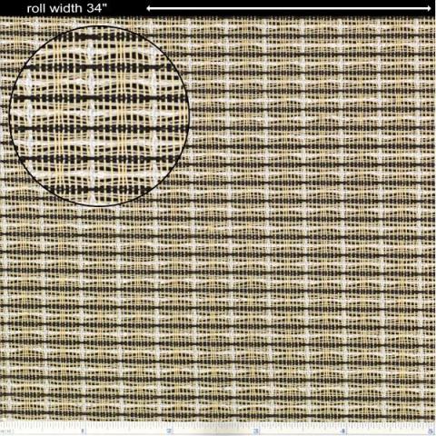 -Grill Cloth Black/Silver/Beige