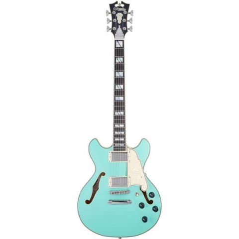 D'Angelico-セミアコギター
Mini DC Limited Edition Matte Surf Green
