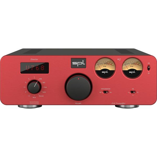 DAC搭載プリアンプSPL(Sound Performance Lab)Director Mk2 Red