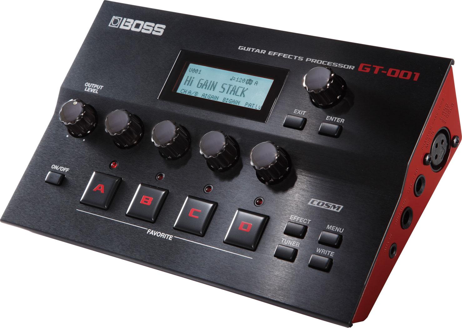 BOSS GTシリーズ マルチエフェクターGT-001新品生産完了品です。 | MUSIC PLANT WEBSHOP