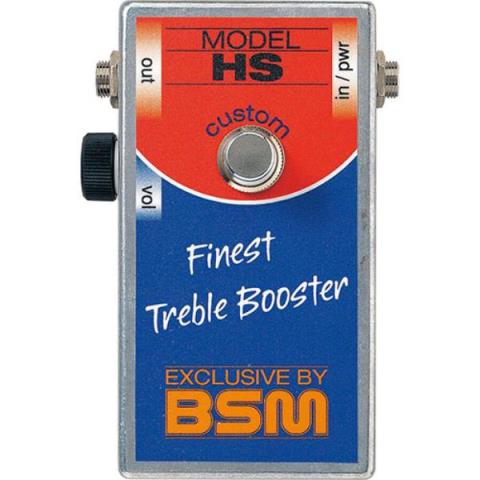 BSM-トレブル・ブースター(ボリューム付)
HS custom
