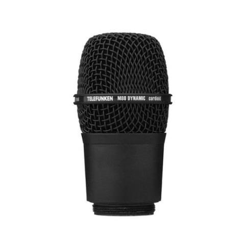 TELEFUNKEN Elektroakustik-SHURE規格対応 M80ワイヤレスヘッドM80-WH Black Wireless Capsule Head