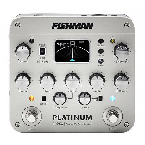 FISHMAN-アコースティックプリアンプPlatinum Pro EQ/DI Analog Preamp