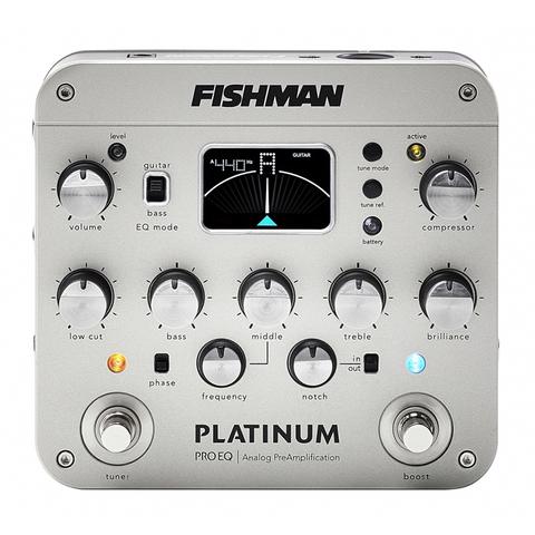 FISHMAN-アコースティックプリアンプ
Platinum Pro EQ/DI Analog Preamp