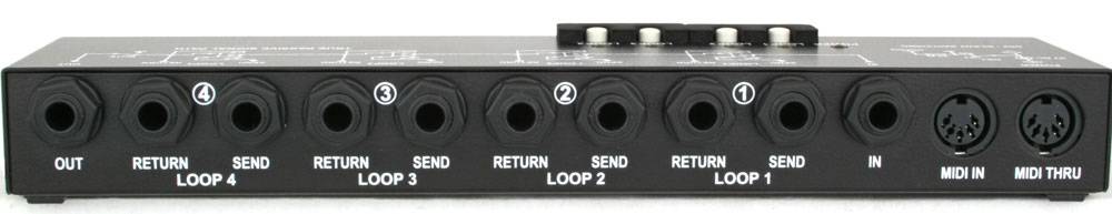 MIDI 4 x LOOP M4L背面画像