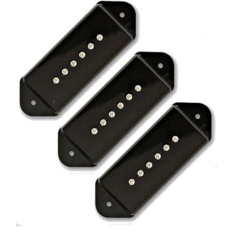 P-90 Dog Ear Style Pickup/50's Wind 3 Set Blackサムネイル