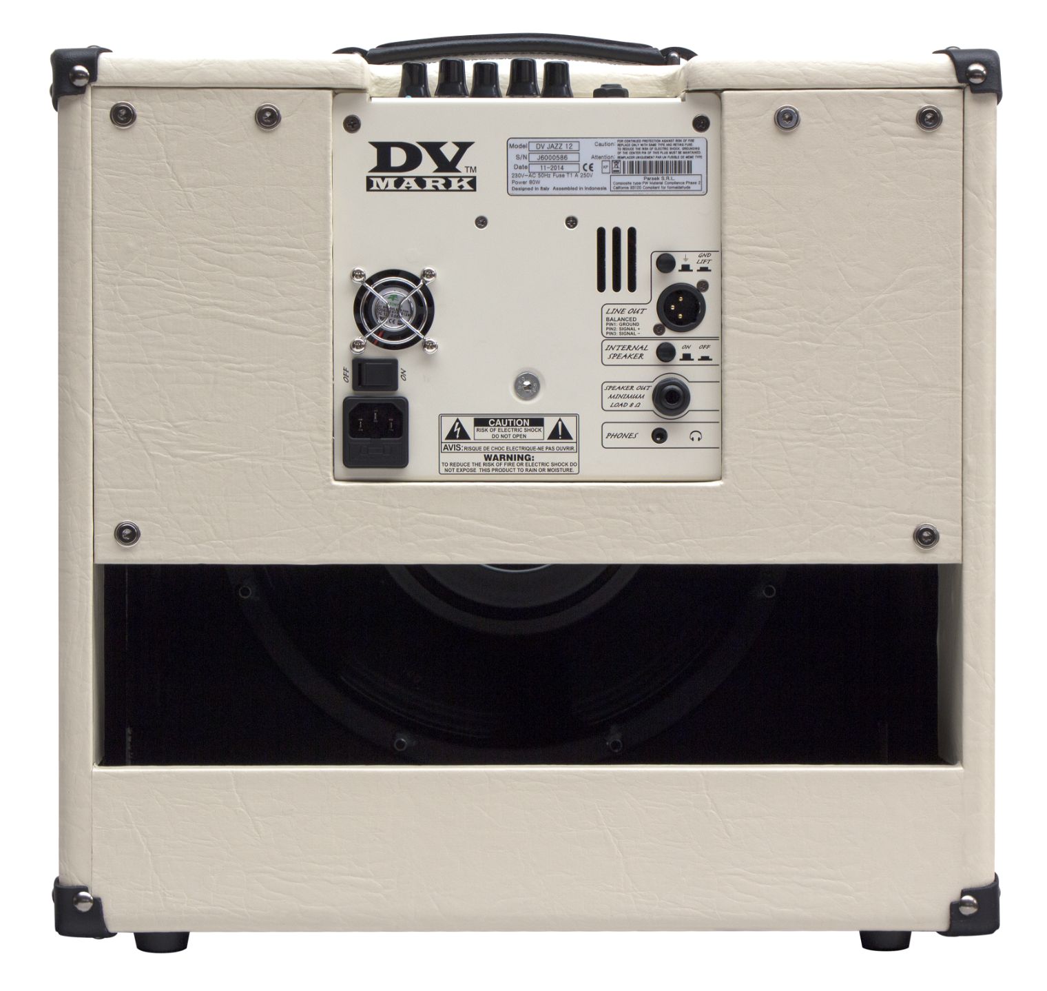 DVM-J12 DV Jazz 12背面画像 DVM-J12 DV Jazz 12背面画像