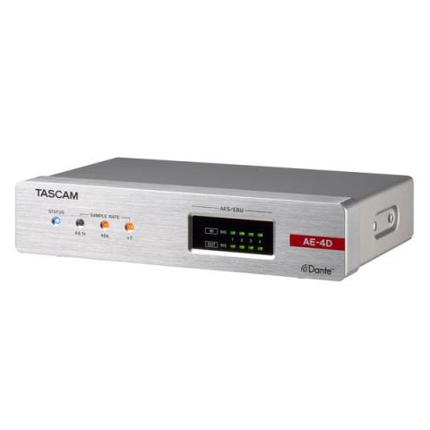 TASCAM-AES/EBU入出力DanteコンバーターAE-4D