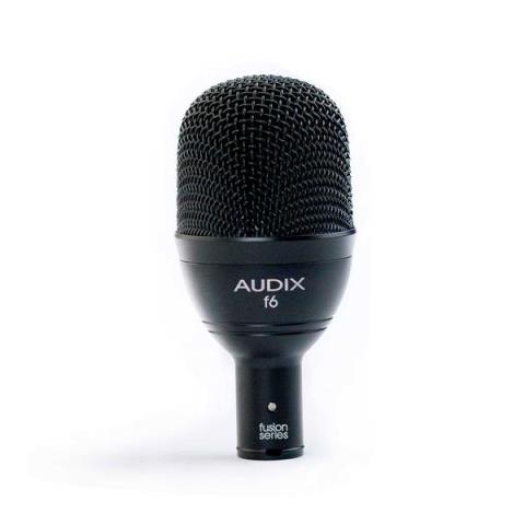 Audix-AFFORDABLE DYNAMIC BASS AND KICK DRUM INSTRUMENT MICROPHONE
f6