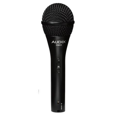 Audix-MULTI-PURPOSE VOCAL AND INSTRUMENT DYNAMIC VOCAL MICROPHONEOM3S