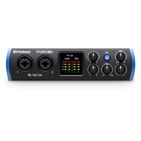 PreSonus-USBオーディオ/MIDIインターフェースStudio 24c