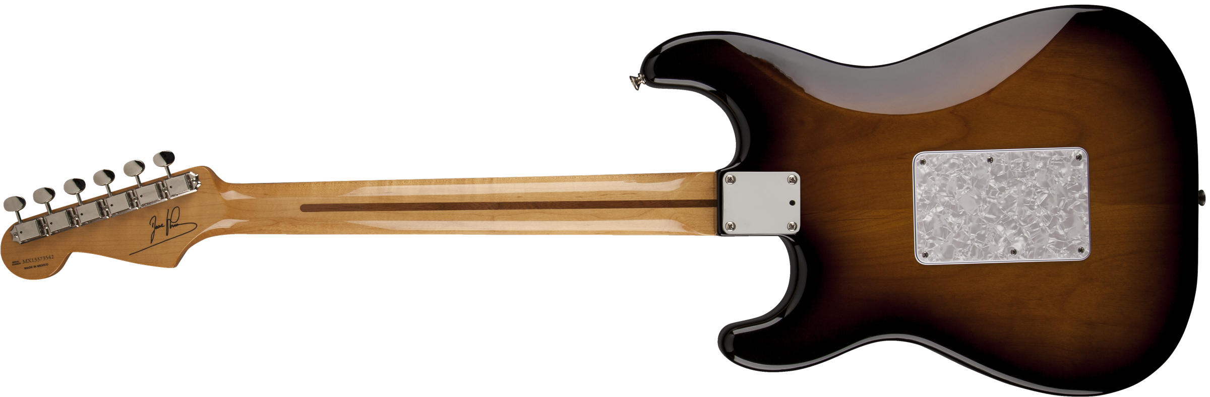 Dave Murray Stratocaster Maple Fingerboard, 2-Color Sunburst背面画像 Dave Murray Stratocaster Maple Fingerboard, 2-Color Sunburst背面画像