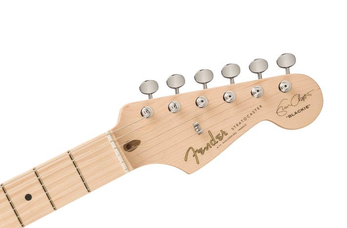 Eric Clapton Stratocaster Maple Fingerboard, Blackヘッド画像 Eric Clapton Stratocaster Maple Fingerboard, Blackヘッド画像
