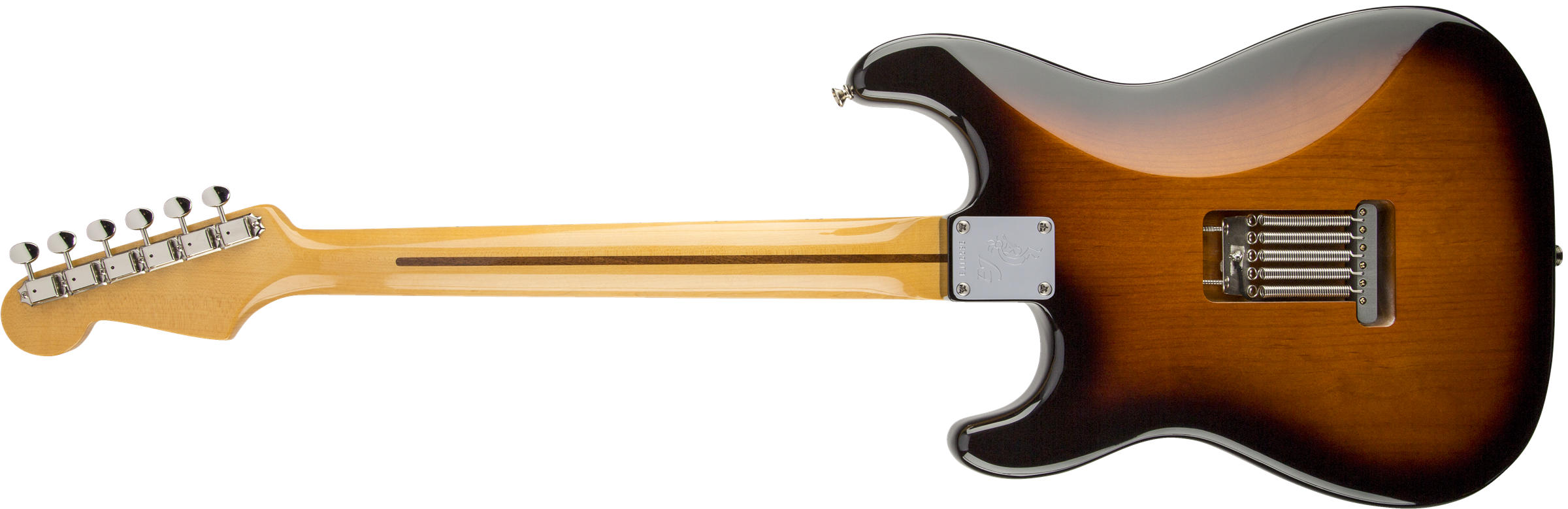 Eric Johnson Stratocaster Maple Fingerboard, 2-Color Sunburst背面画像 Eric Johnson Stratocaster Maple Fingerboard, 2-Color Sunburst背面画像