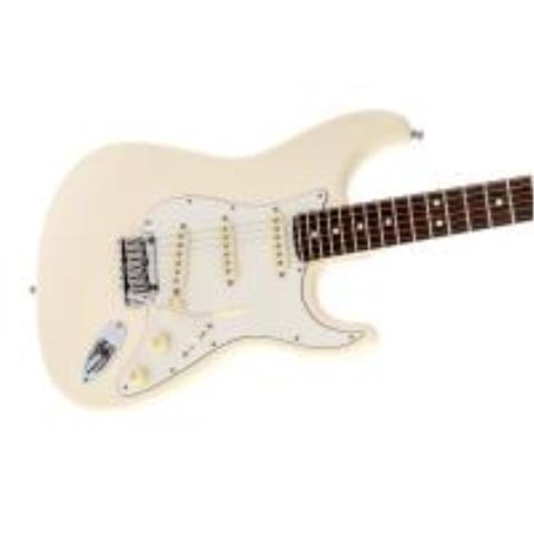 Fender-ストラトキャスターJeff Beck Stratocaster Rosewood Fingerboard, Olympic White