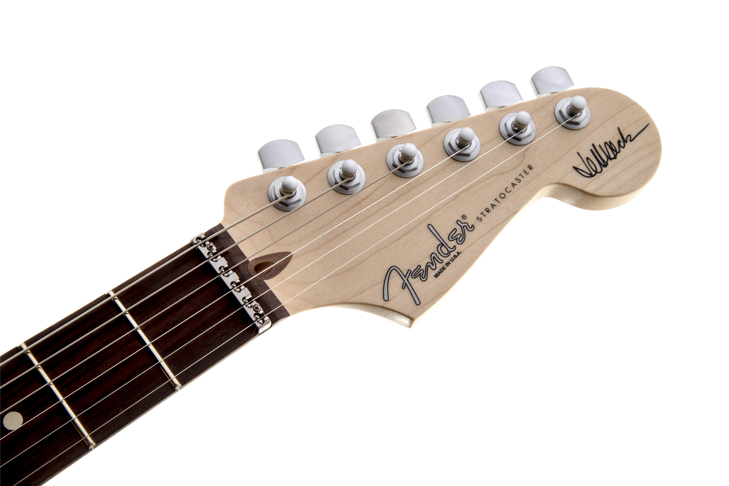 Jeff Beck Stratocaster Rosewood Fingerboard, Surf Greenヘッド画像 Jeff Beck Stratocaster Rosewood Fingerboard, Surf Greenヘッド画像