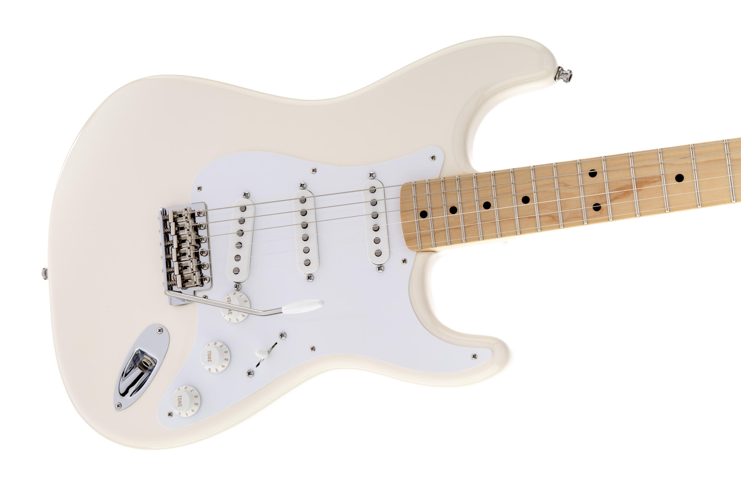 Jimmie Vaughan Tex-Mex Strat, Maple Fingerboard, Olympic White追加画像